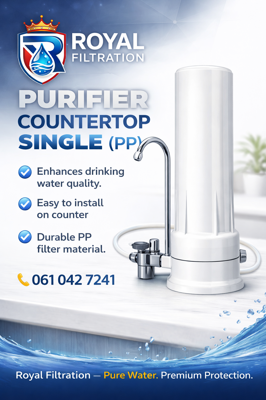 Purifier CounterTop Single (PP)